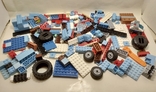 Конструктор аналог Лего Разные элементы и колёса, фото №4