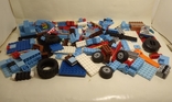 Конструктор аналог Лего Разные элементы и колёса, фото №5