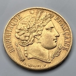 20 франков 1850 г. Франция, фото №2