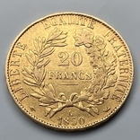 20 франков 1850 г. Франция, фото №3
