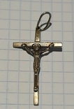 Крестик серебро 925 пробы, фото №3