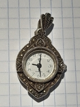 Женские часы- кулон серебро 925 пробы, фото №4