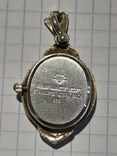 Женские часы- кулон серебро 925 пробы, фото №7