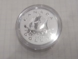 Канада 1 доллар 2019 г Серебро 999 Наследие Королевского монетного двора Мэтью Парусник, фото №6