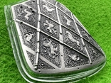 Турнірний щит 2 унції срібла KOMSKO mint Південна Корея, фото №5