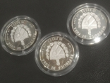 Монеты Набор Куба 10 песо 2000 г Корабль Парусник серебро 999 проба, фото №7