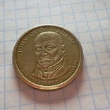 США 1 долар, 2008 Президент США - Джон Квінсі Адамс (1825-1829), фото №2