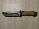 Нож охотничий туристический тактический Columbia 1638E в пластиковом чехле, фото №5