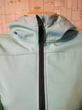 Термокуртка жіноча блакитна ICEPEAK софтшелл стрейч на зріст 152 см (11-12 р), фото №4