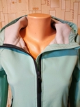 Термокуртка жіноча блакитна ICEPEAK софтшелл стрейч на зріст 152 см (11-12 р), фото №5