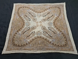 Тонкий шейный платок с люрексом, 67/60 см, фото №2