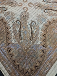 Тонкий шейный платок с люрексом, 67/60 см, фото №6
