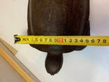 Черепаха большая деревянная. Вес 1,4 кг, фото №4