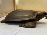 Черепаха большая деревянная. Вес 1,4 кг, фото №9