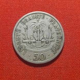 Гаити 50 сантимов 1908г., фото №2