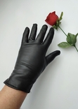 Стильні класичні шкіряні перчатки H&amp;M Швеція, фото №10