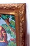 Вишивка гобелен картина під скло рама дерево, фото №4