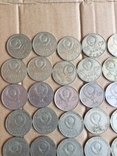 Юбилейные монеты СССР 1 рубль разных годов-47монет., фото №5