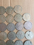 Юбилейные монеты СССР 1 рубль разных годов-47монет., фото №6