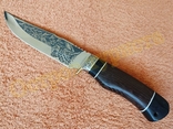 Нож охотничий тактический Пантера сталь 65х13 с чехлом, фото №4