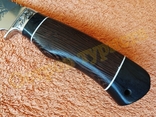 Нож охотничий тактический Пантера сталь 65х13 с чехлом, фото №7