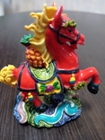Фигурка Красный китайский конь, numer zdjęcia 3