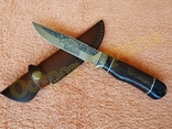 Нож охотничий туристический Орел сталь 65х13 с чехлом 27.5 см, photo number 2