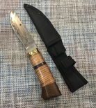 Охотничий,туристический нож "Охота Верный Пес" Colunbir 23 см с чехлом з ткани, photo number 3