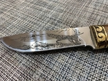 Охотничий,туристический нож "Охота Верный Пес" Colunbir 23 см с чехлом з ткани, фото №6