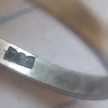 Кольцо с перламутром, 17,5 размер, фото №8