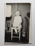 1956г. На табуретке с открытым ртом, фото №2