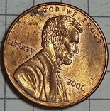 США 1 цент 2006, фото №2