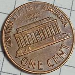 США 1 цент 1972 D, фото №3