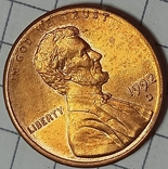 США 1 цент 1992 D, фото №2