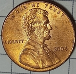 США 1 цент 2004, фото №2
