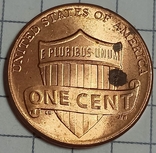 США 1 цент 2016 D, фото №3