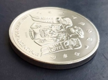 Серебряные 5 долларов 2009 г., Канада (31,4 г, 0.999), Громовая Птица. Олимп.игры Ванкувер, фото №4