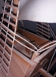 Большая модель трехмачтового парусника ручной работы, 2000 г. - 55х60х18 см., фото №3