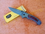 Нож складной Buck DA с клипсой полуавтомат реплика, фото №2