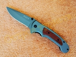 Нож складной Buck DA с клипсой полуавтомат реплика, фото №5