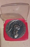 Тяжелый металл.,Настольная медаль Олимпиада - 80 СССР Мишка, фото №2