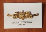 Значок - USCG - Cutterman - Officer, фото №2