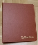 Альбом для банкнот бон купюр Collection 10 листів Schulz Шульц Оптима коричневий золото, фото №2