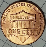 США 1 цент 2017 Р, фото №3