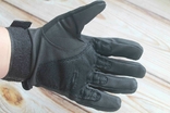 Тактичні рукавиці з закритими пальцями. Чорні (1470) L, фото №6