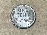 1 цент США . Один цент сша 1943, фото №3