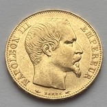 20 франков 1854 г. Франция, фото №2