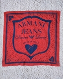 Женский брендовый платок ARMANI JEANS оригинал, фото №2