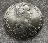 1780 Австрія Талер Марії Терезії Рестрайк, фото №8