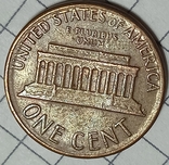 США 1 цент 1964 D, фото №3